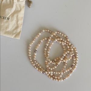Long Pearl Necklace from J Crew